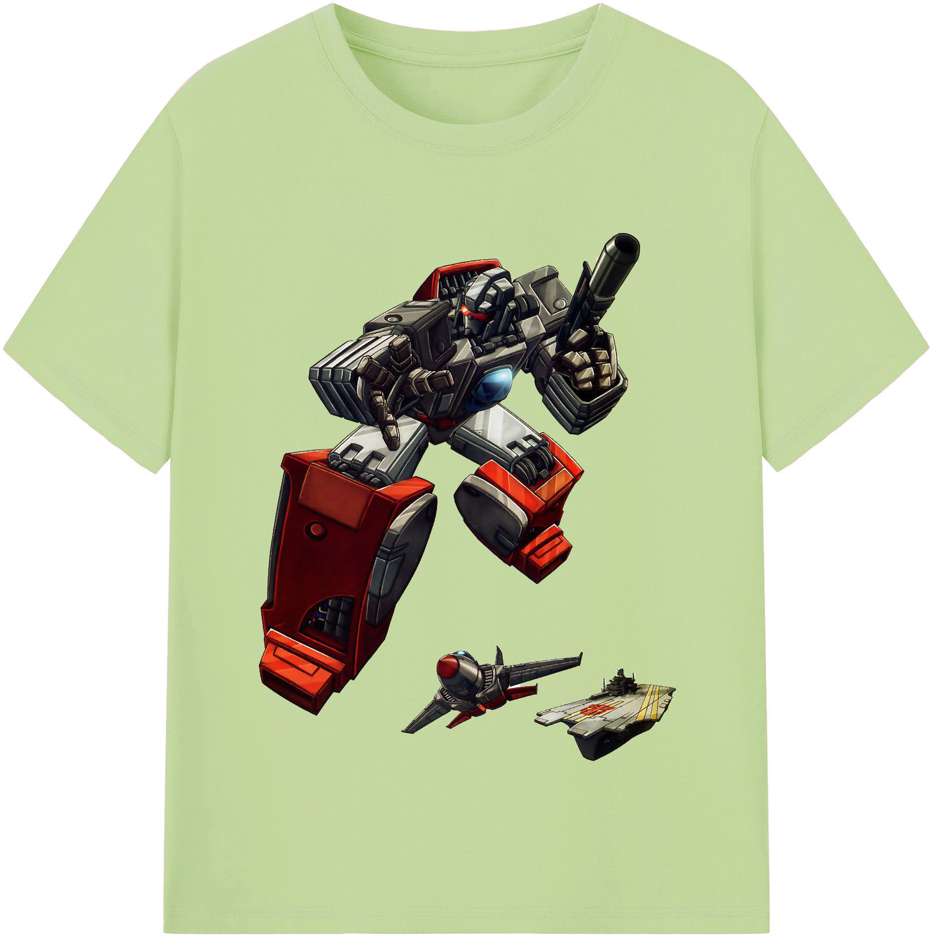 （画像用）  綿100％半袖Tシャツ（フロントプリント）